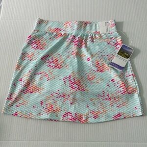 Pebble Beach Dry Luxe Performance Floral Skort Size XS NWT